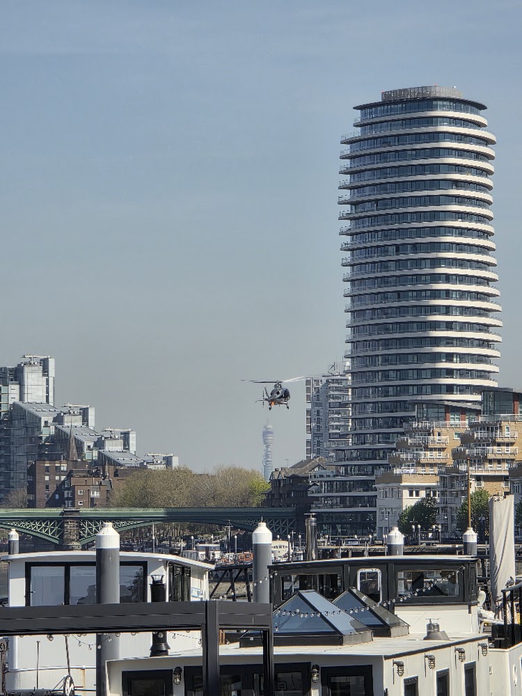 Battersea RH Helicopter Battersea Heliport
